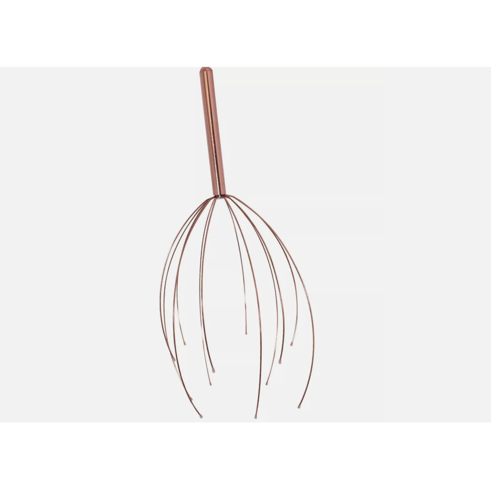 Adventure Mens 12 Point Scalp Head Massager Gold # 131